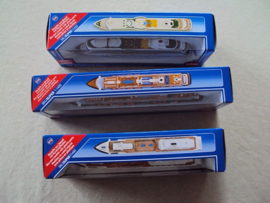 SIKU - Barcos de Cruzeiro | Camiões de transporte | Grua | Elétrico