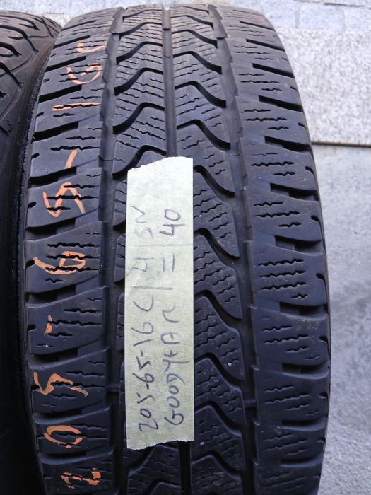4 pneus 205/65R16 C Goodyear seminovos