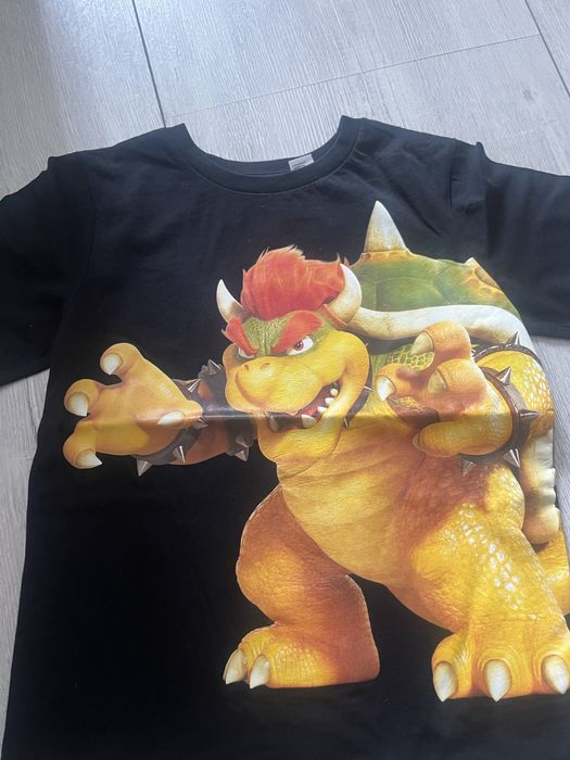 H&m Mario Bros zestaw 3 koszulek 122/128