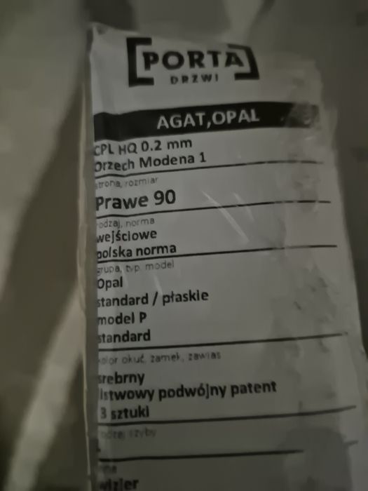 Drzwi zewnętrzne do mieszkania (NOWE)