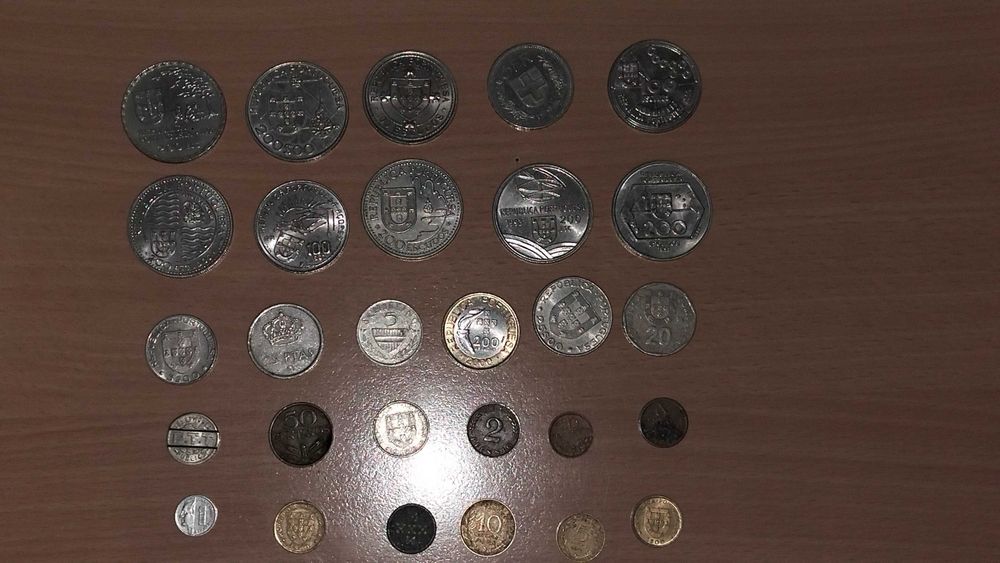 Moedas antigas valiosas