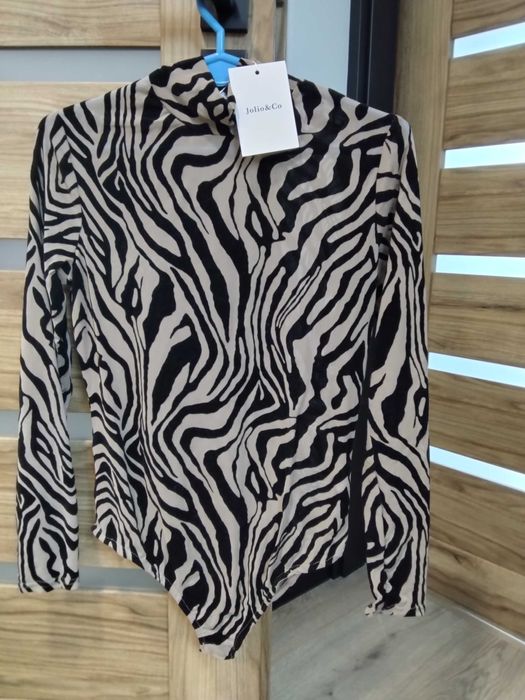 Modne body Zebra   rozm.S/M