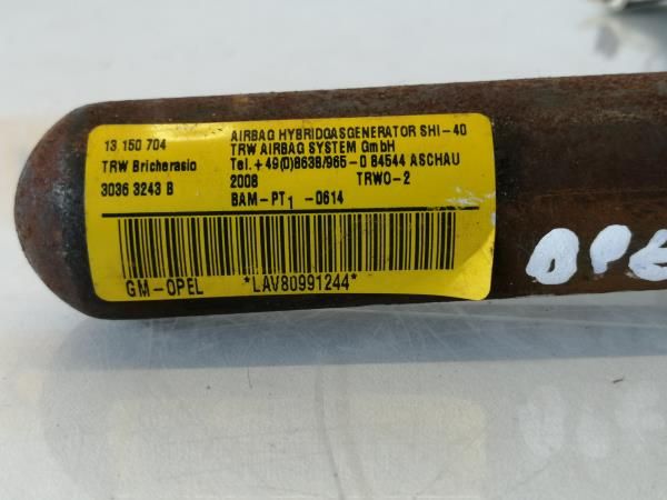 Airbag cortina esquerdo OPEL Corsa D