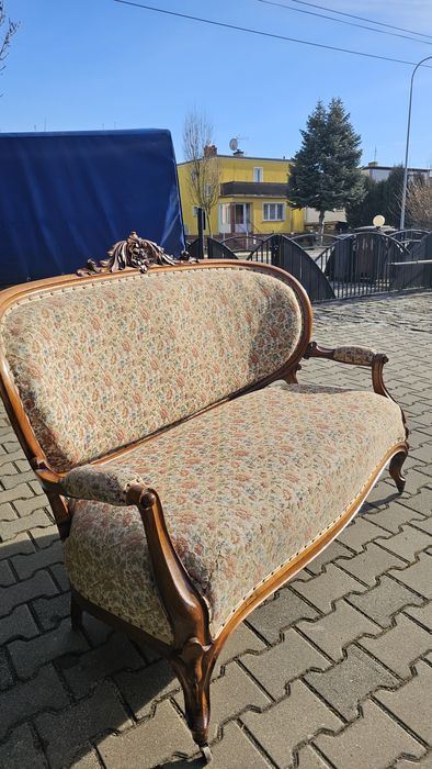 Stylowa Sofa ludwikowska