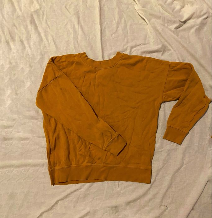 Світшот гірчичного кольору