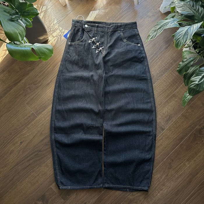 Archive baggy clasp jeans flared racer jaded vintage balenciaga архівні opium опіум широкие джинси фларед бегги буткат джинсы буткат опиум винтажные