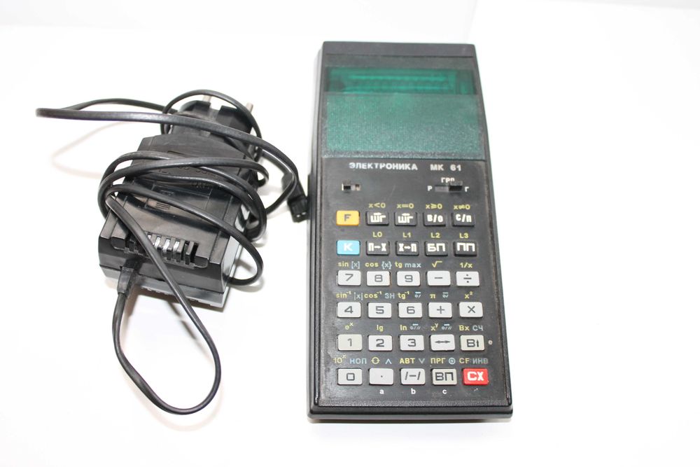 Микрокалькулятор электроника мк61