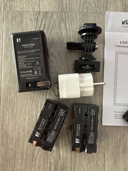 Kit Luz LED profissional Viltrox L116T