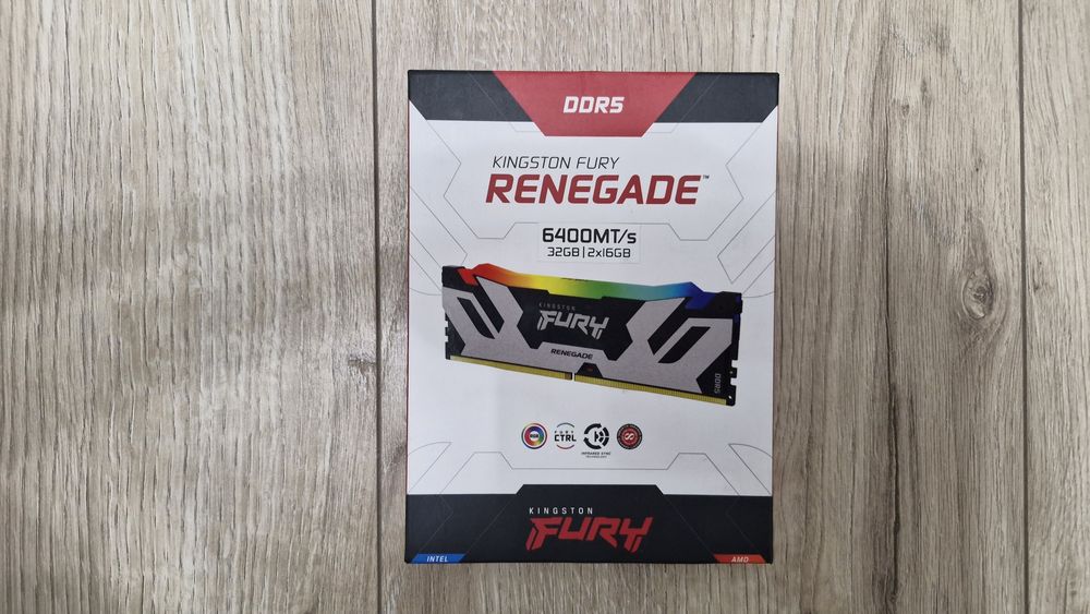 Pamięć Kingston Fury Renegade RGB DDR5 2x 16 GB 32GB 6400MHz CL32