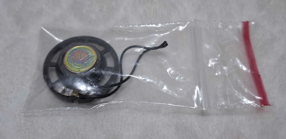 Głośniczek, głośnik, 2,9cm, z zabawki