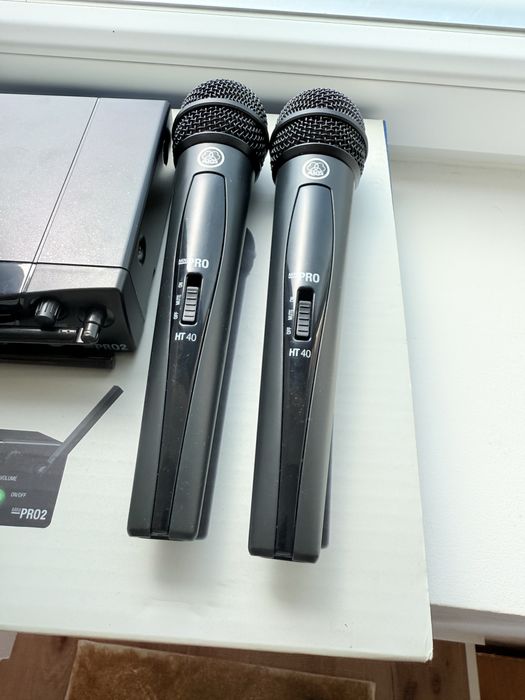 Microfone AKG WMS 40 Mini Dual Vocal