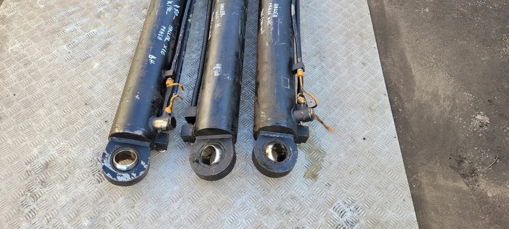 siłownik hydrauliczny śmieciarka HALLER  X1C prasa zgniot