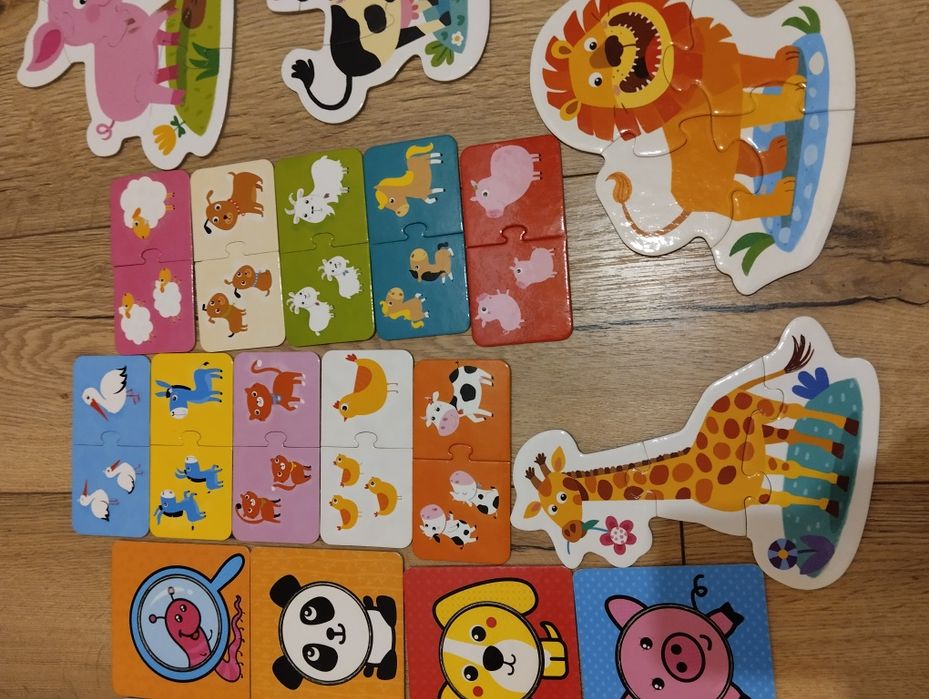 Zestaw puzzli dla maluszka 12 mies+