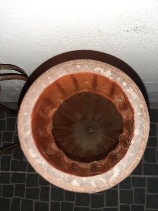 Vaso e mesa decoração