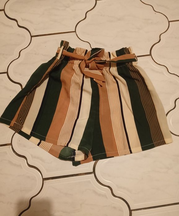 Spodenki paski shein