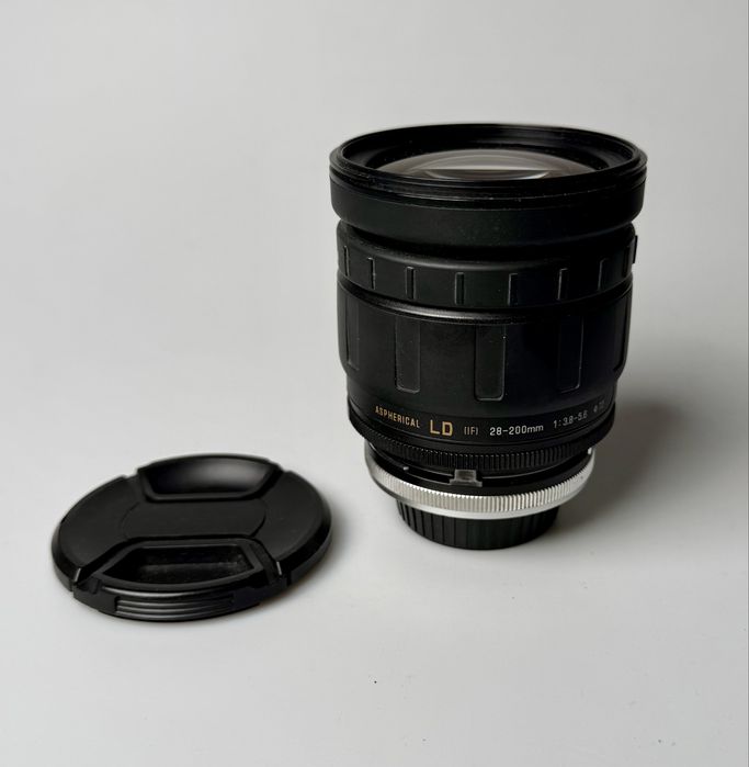 Tamron Aspherical LD IF 28-200/3.8-5.6 байонет canon fd adaptall II