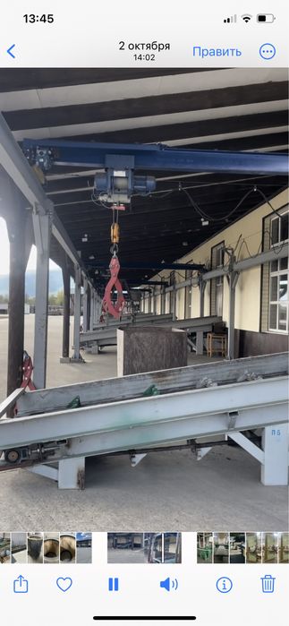 Тельфер з кранбалкою