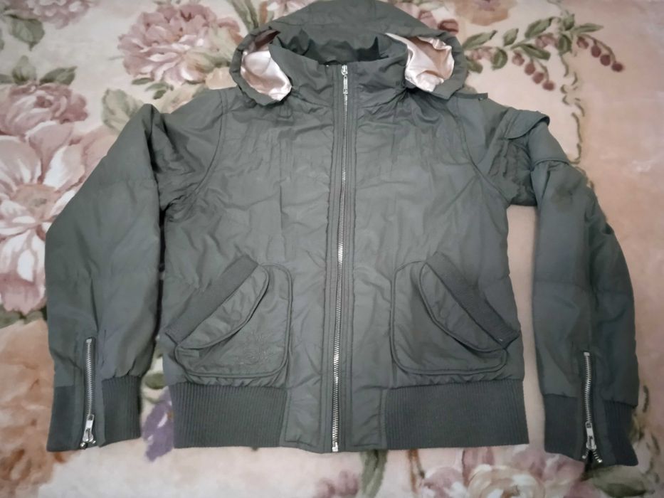 Куртка хакі для дівчинки