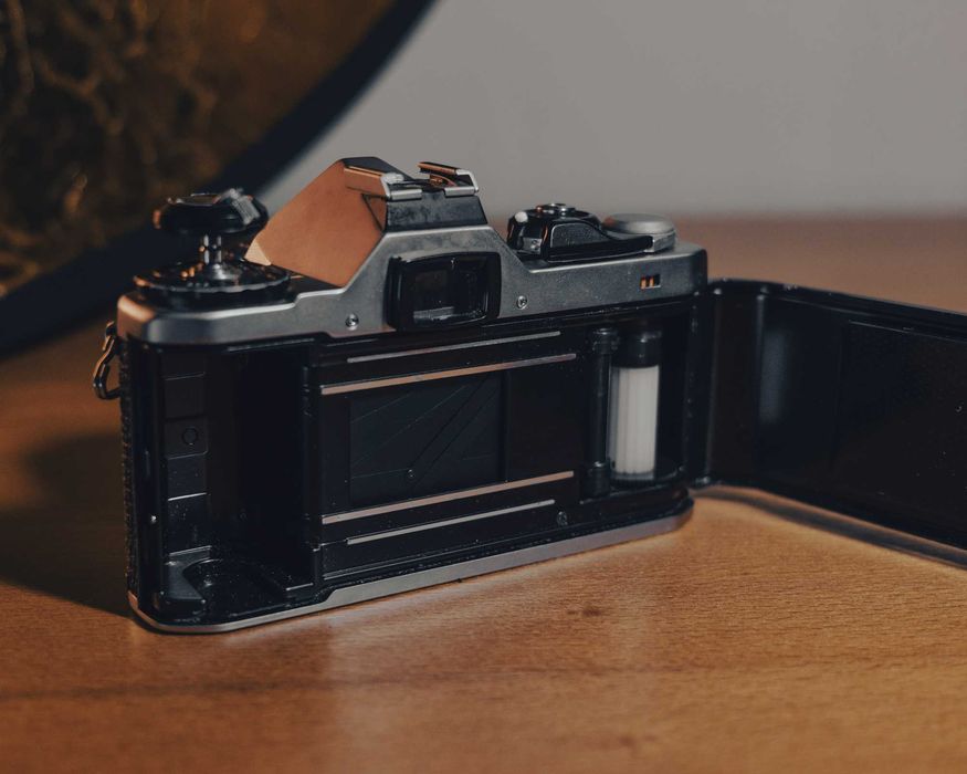 Pentax ME com lente Pentax 50mm 1.7