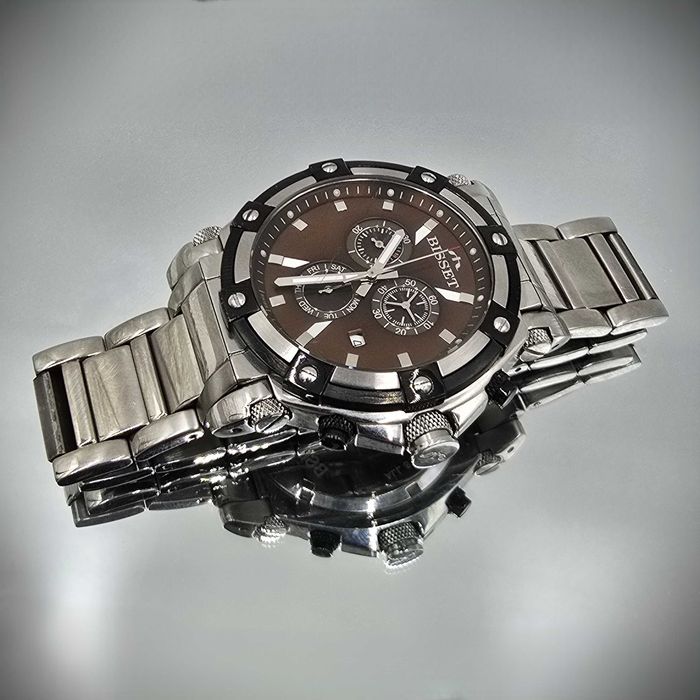Zegarek Szwajcarski BISSET Concordia BSDC77 Chronograf Okazja