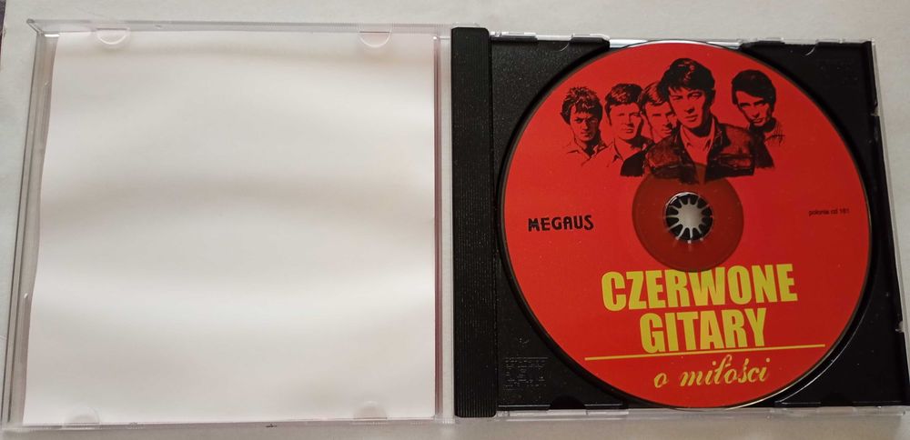 Płyta CD Czerwone Gitary zestaw 4 płyt