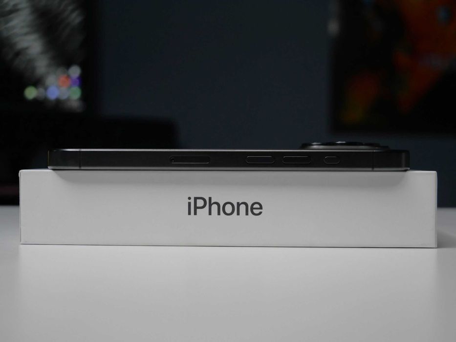 iPhone 15 Pro Max 1TB Czarny Tytan | Komplet | Bateria 88%