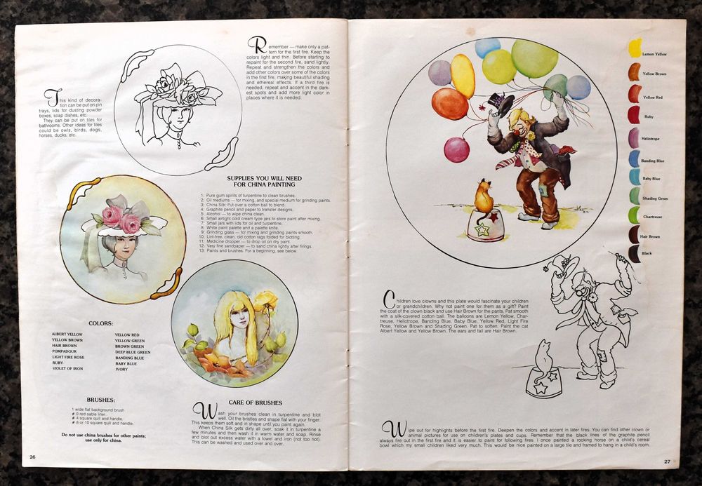 How to Paint on China and Porcelain (1988)