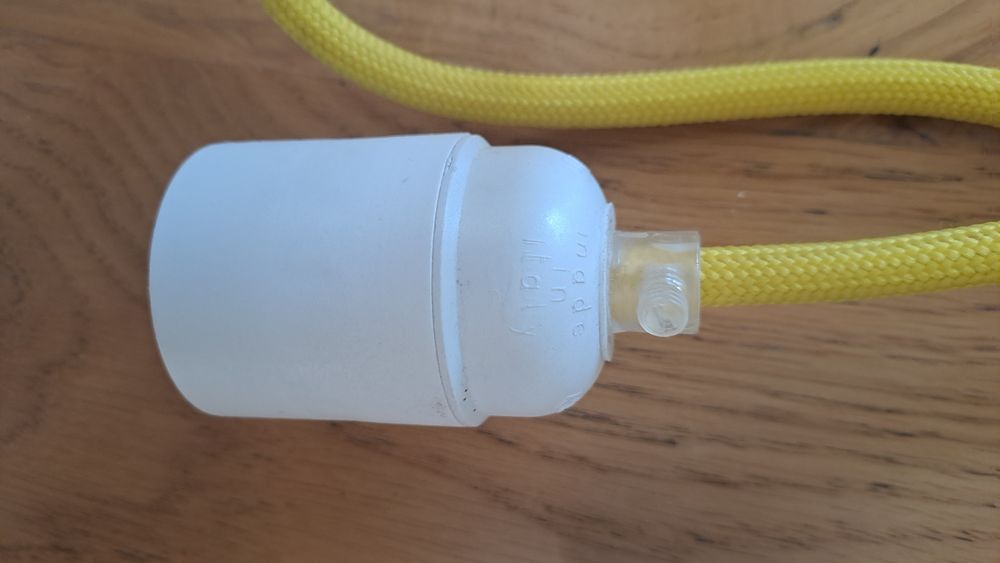 Lampy loft, kable w oplocie tekstylnym E27