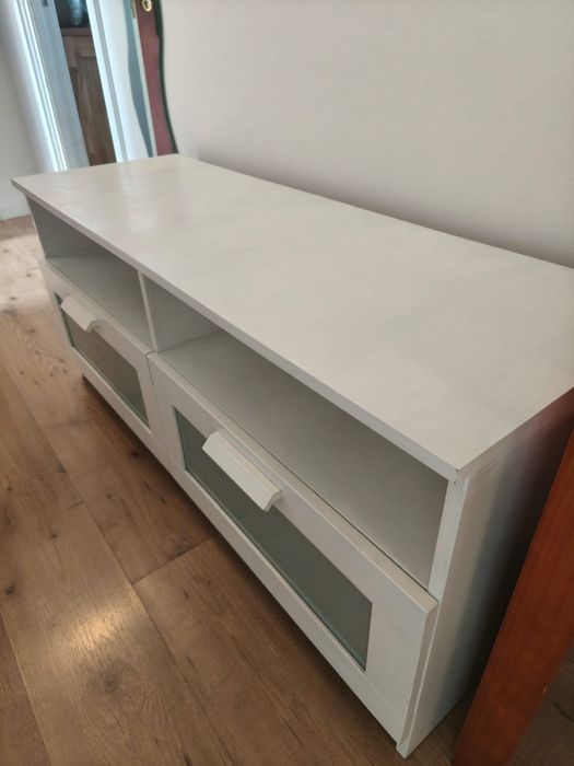 Conjunto Estrato +  Móvel Tv Branco