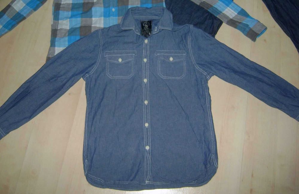 zestaw 3 koszul męskich koszula h&m roz M