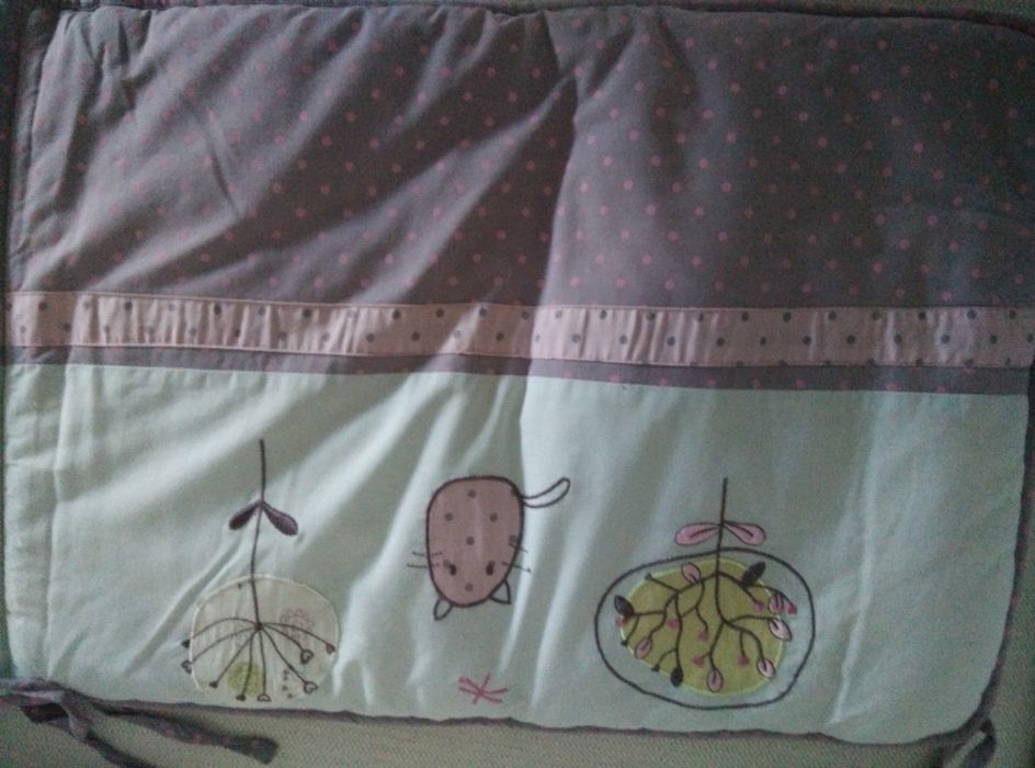 Resguardo protector cama criança