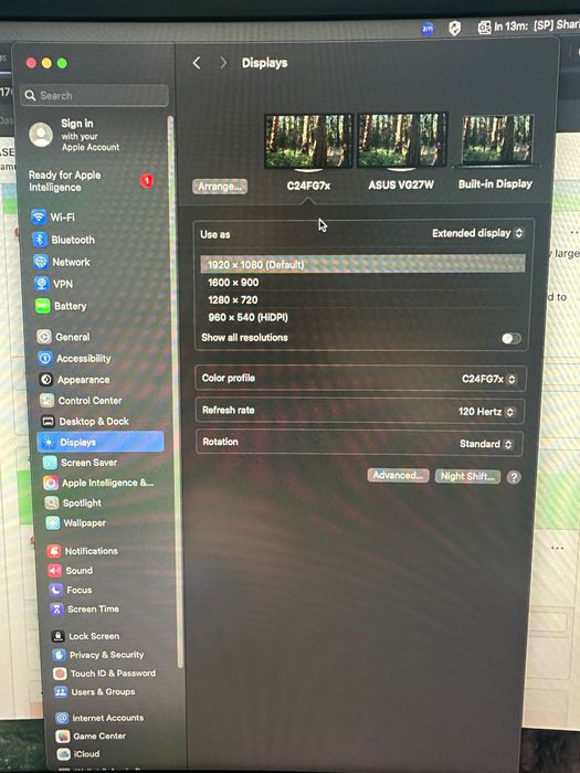 Monitor Samsung Gamer CFG73 24" FHD