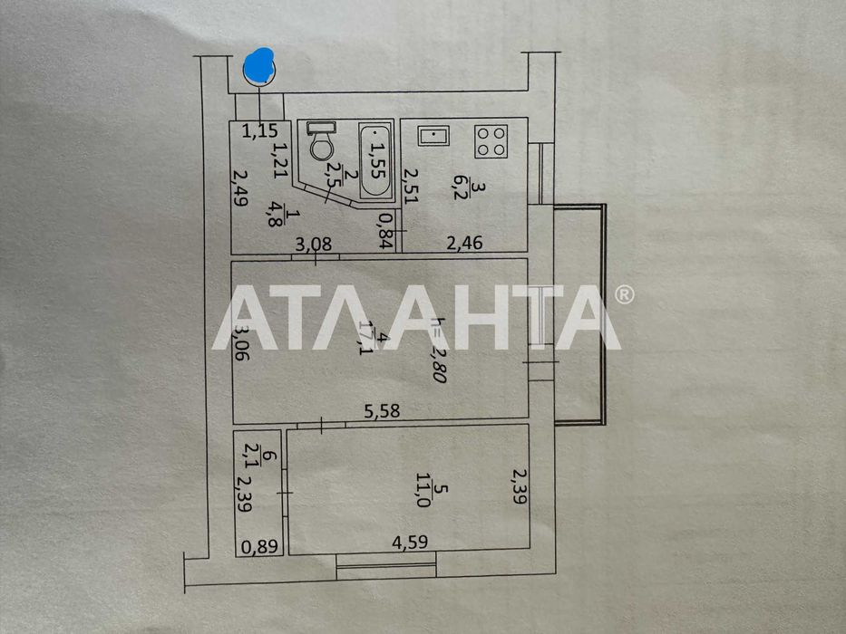 Продам 2-комнатную квартиру Сегедская Фонтан