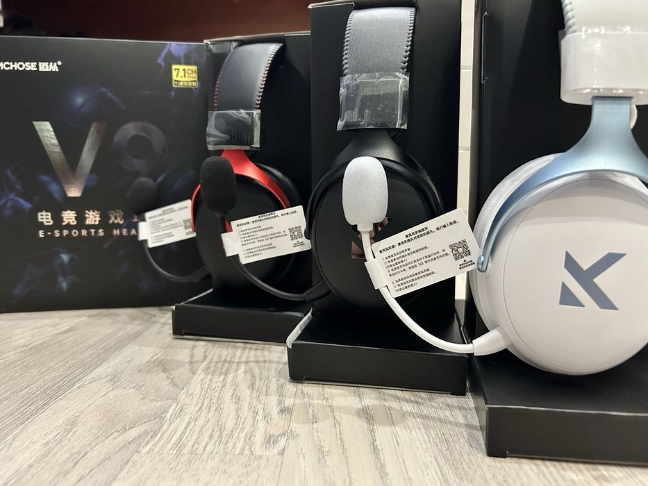 Mchose V9 (Pro) - Навушники ігрові, бездротові 2.4G для ПК та PS