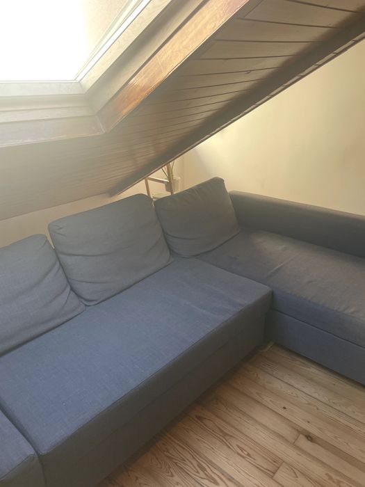 SOFÁ CAMA - Chaise Longe Ikea Cinzento