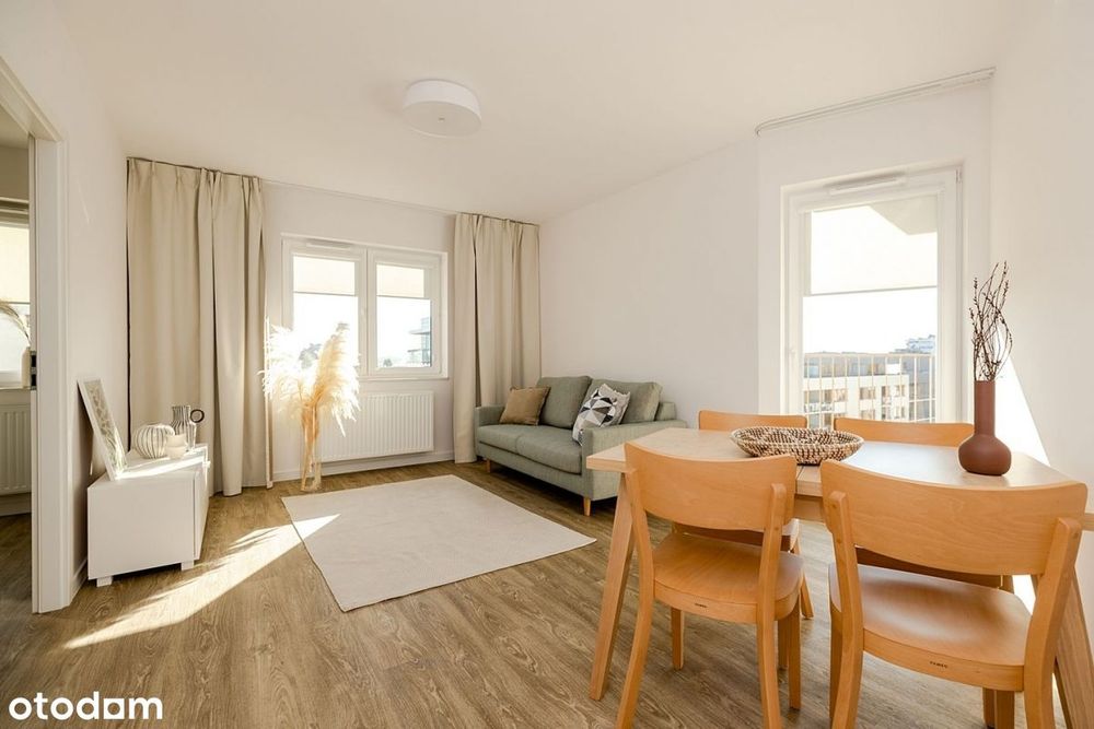2-pokojowe | 45.56 m2 | Balkon | Blisko Galerii Mokotów| Bezpośrednio