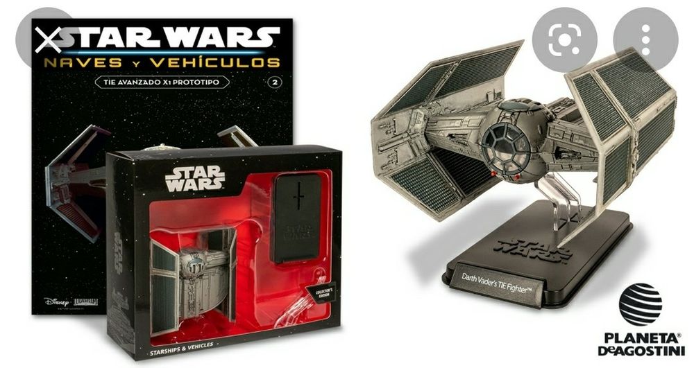 Nave metálica Star Wars - Planeta DeAgostini (selada)