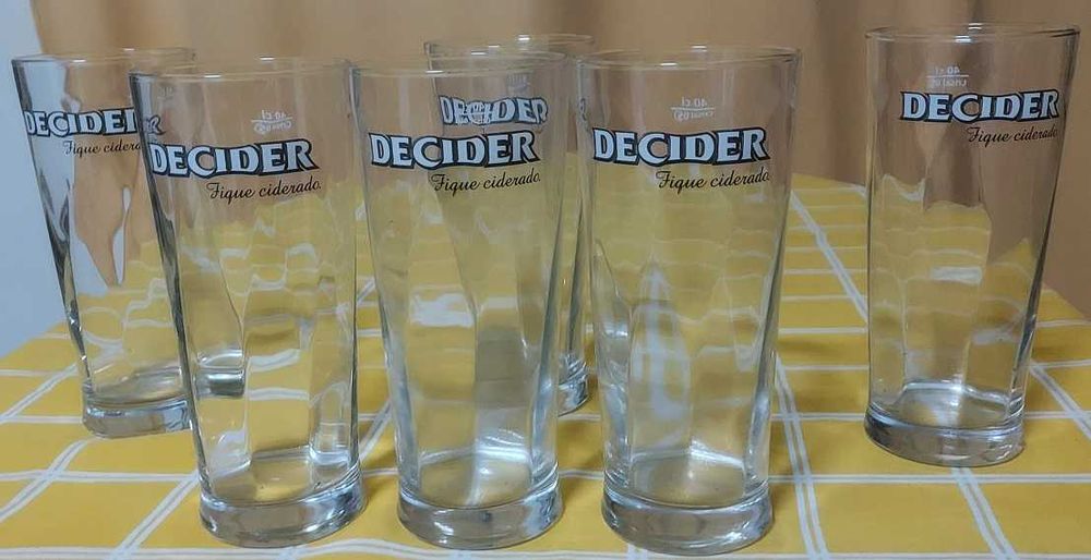 Copos de Coleção Copos Altos p/várias utilidades/marca Decider (Novos)