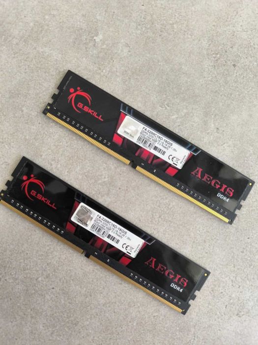 Pamięć RAM G.SKILL Aegis 16 GB (2×8 GB) DDR4 3200 MHz CL16
