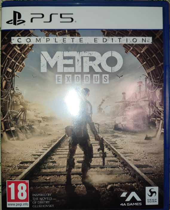 Диск Metro exodus PS5
