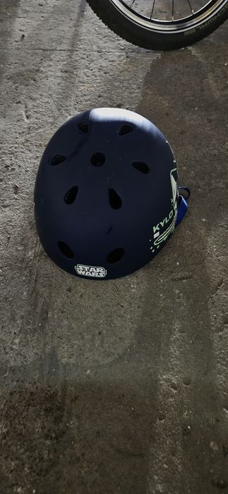 Kask rowerowy granatowy