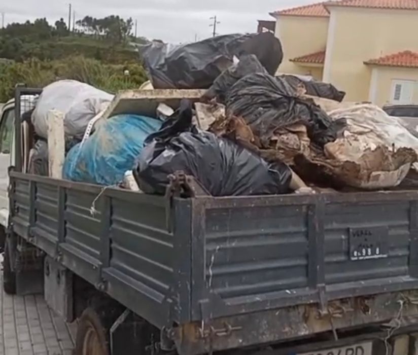 CARRINHAS e CONTENTORES p/recolha de entulho obras e resíduos urbanos