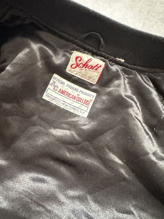 Мужской бомбер Schott USA.