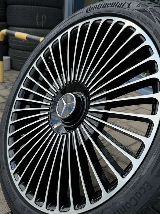Nowe koła Mercedes 20" cali S klasa w223 czarno srebrne wieloszprychowe