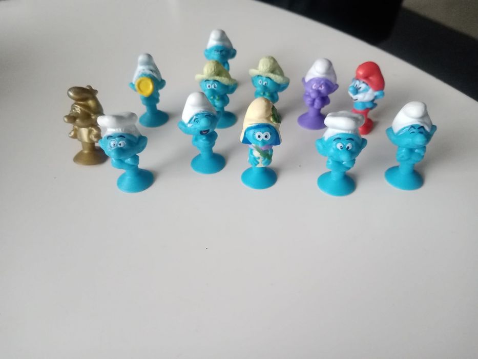 Smerfy Stickeez 12 sztuk