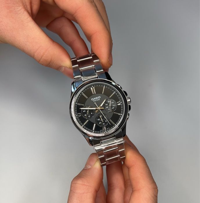 Оригинальные часы Casio MTP-1375D-1A, Сталь, Класика+Спорт, ГАРАНТИЯ
