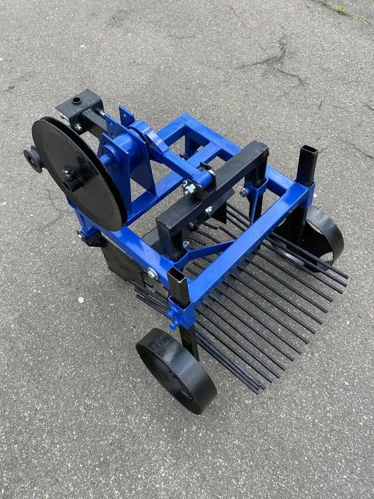 Картоплекопалка гуркотна для мотоблока часова ремінна з активним ножем