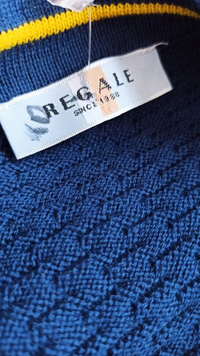 Sg Geanatowy sweter męski L