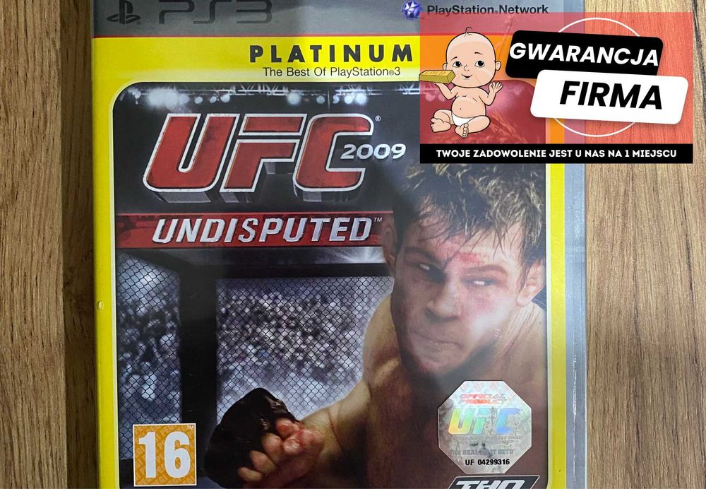 Gra PS3 UFC Undisputed 2009 Stan Idealny
