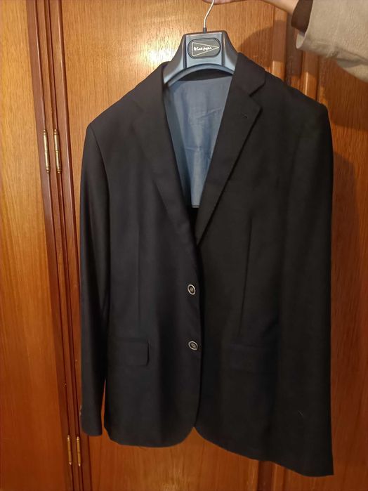 Blazer de homem em azul marinho